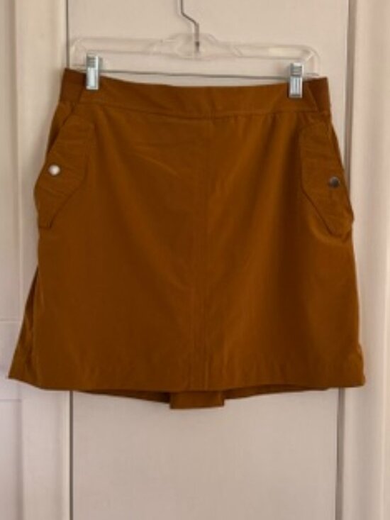 Athleta Dresses & Skirts - Athleta Caramel Skort – Size 14 – Athletic Golf Tennis Activewear